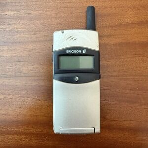 Ericsson T18d Vintage Cell Phone 1990s Prop Display Retro Antenna Untested